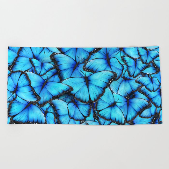 butterfly beach towel