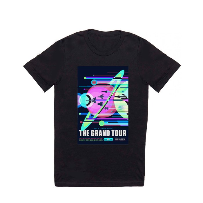 The Grand Tour : Vintage Space Poster Cool T Shirt