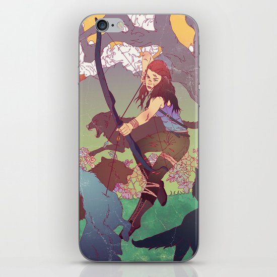 A Survivor is Born iPhone & iPod Skin