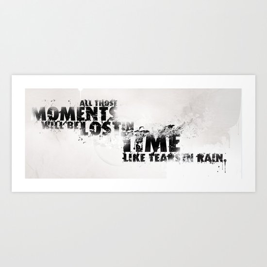 Moments Lost Art Print