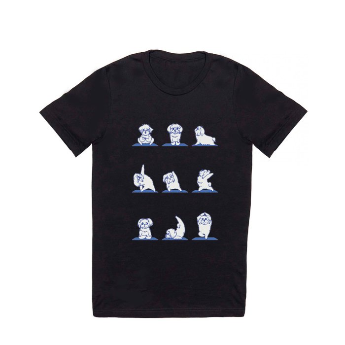 Maltese Yoga T Shirt
