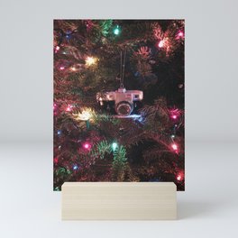 Christmas Camera  Mini Art Print