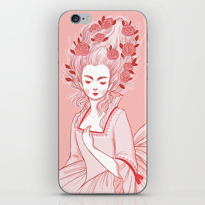 Queen of Hearts - Pink iPhone Skin
