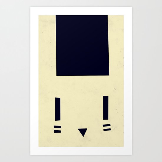 bunnyface Art Print