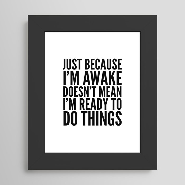 Framed Art Print
