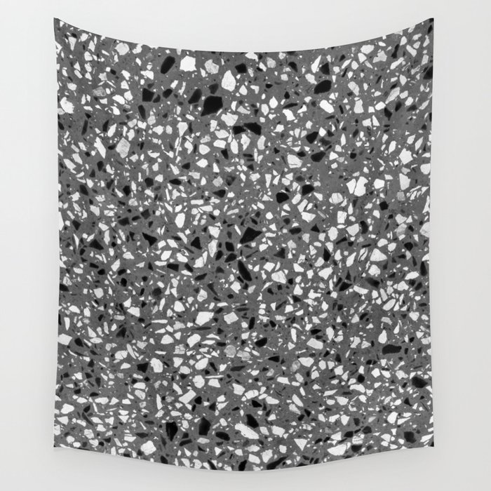 Dark shop grey tapestry