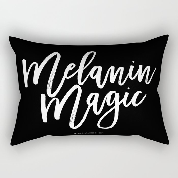 Melanin Magic Rectangular Pillow