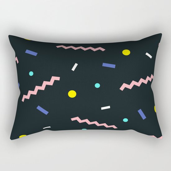 Memphis pattern 58 Rectangular Pillow