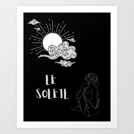 Le Soleil Original Art Print