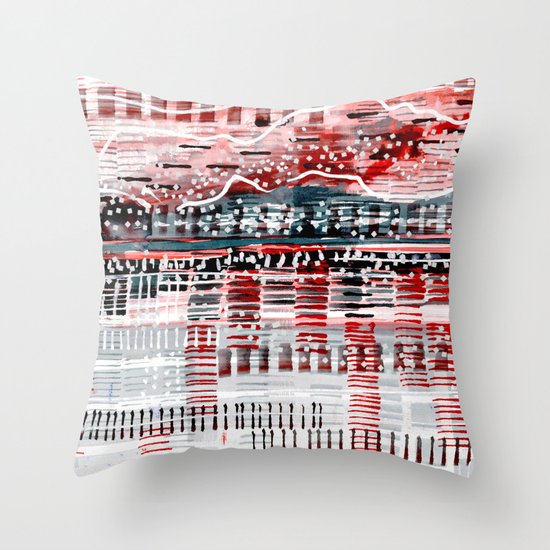 Bala Lake Throw Pillow