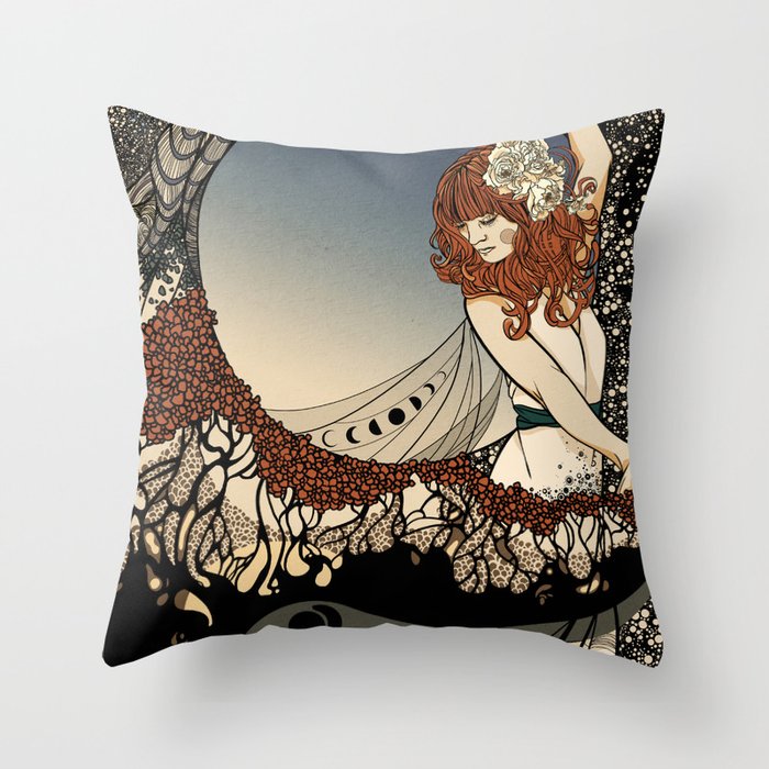 BIG, BLUE, BEAUTIFUL Throw Pillow