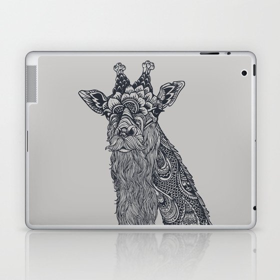 Giraffe Movember Laptop & iPad Skin
