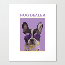 Hug Dealer Canvas Print