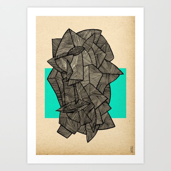 - sleeping disco - Art Print