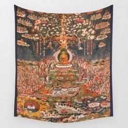 Amitabha Buddha of Eternal Life Wall Tapestry