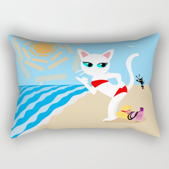 BEACH! Rectangular Pillow