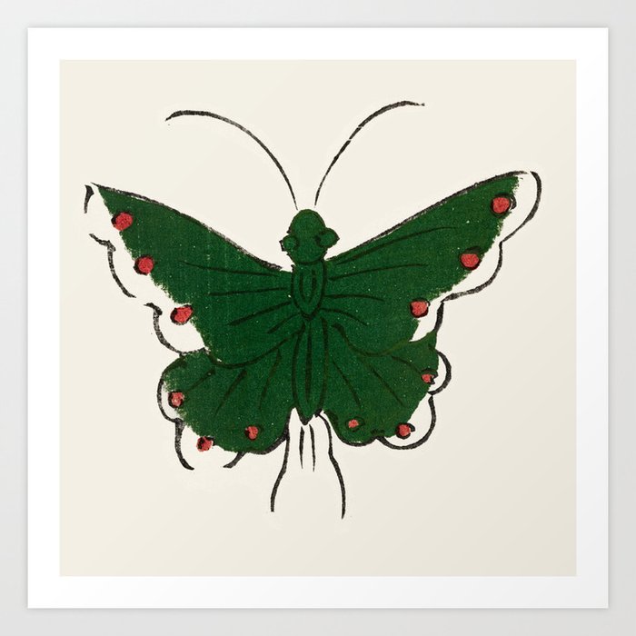 butterfly by taguchi tomoki prints