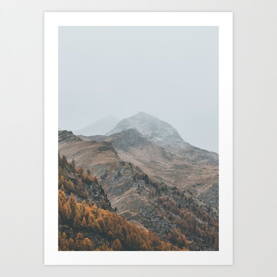 Switzerland X Art Print