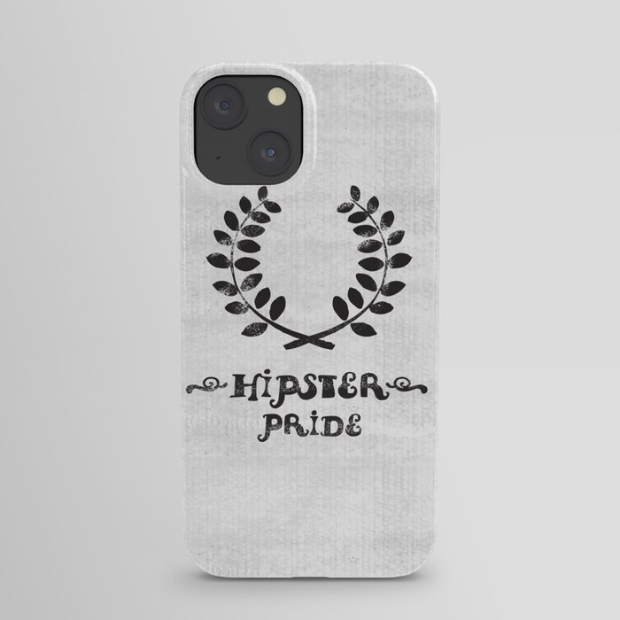 Hipster pride iPhone Case