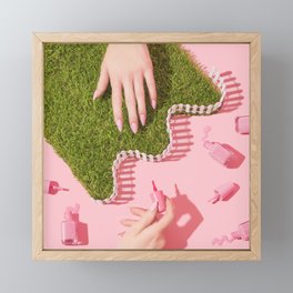 Well-Manicured Lawn Framed Mini Art Print