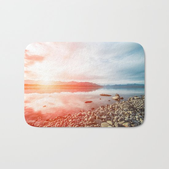 Sunset Landscape #photography Bath Mat