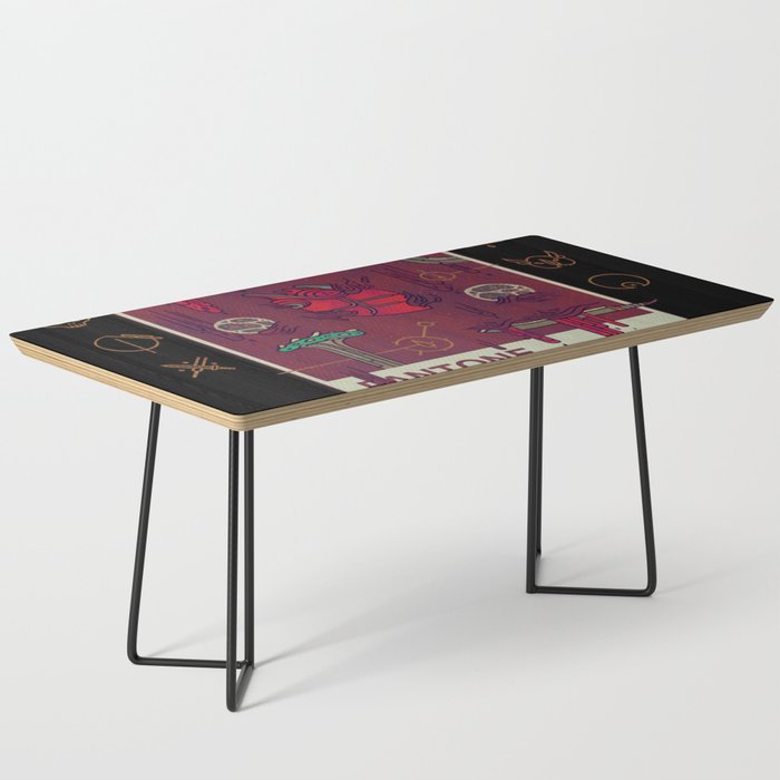 Hematic Red Coffee Table