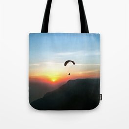 Sunset Paraglide Tote Bag