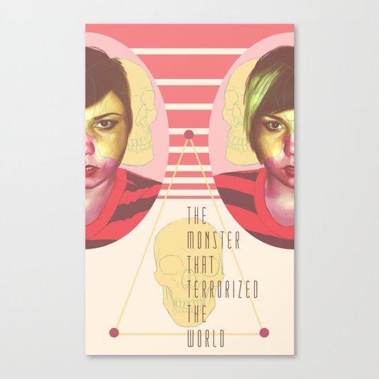 The Horror Enthusiast Canvas Print
