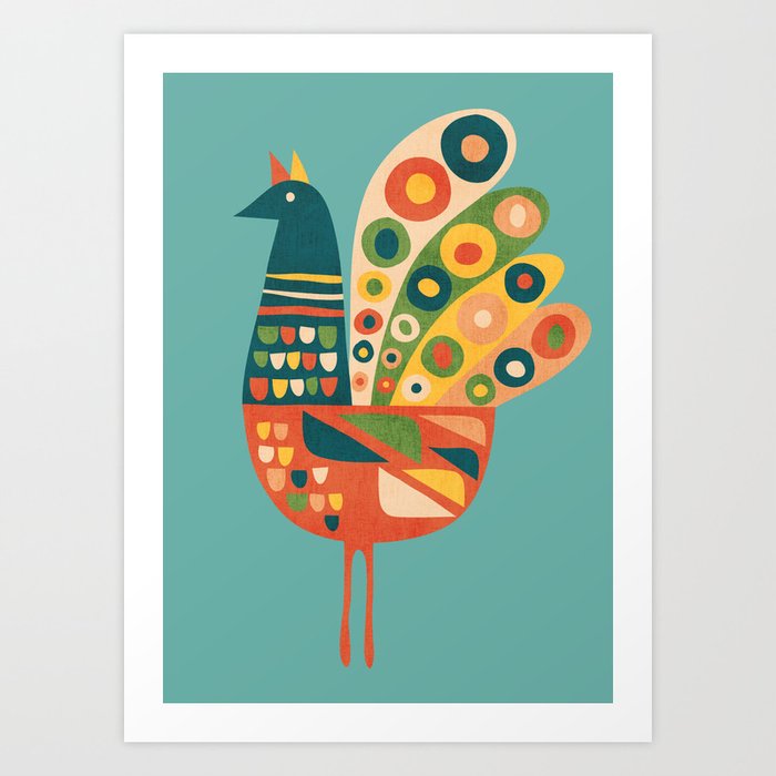 Century Hen Art Print