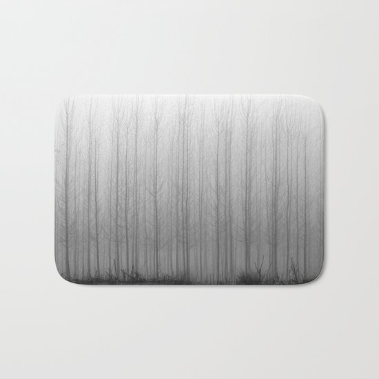 "Rectilineorum". Bw Bath Mat