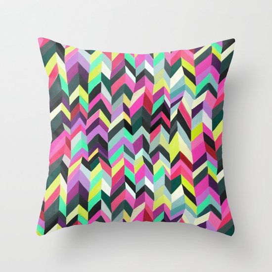 Spaz Throw Pillow