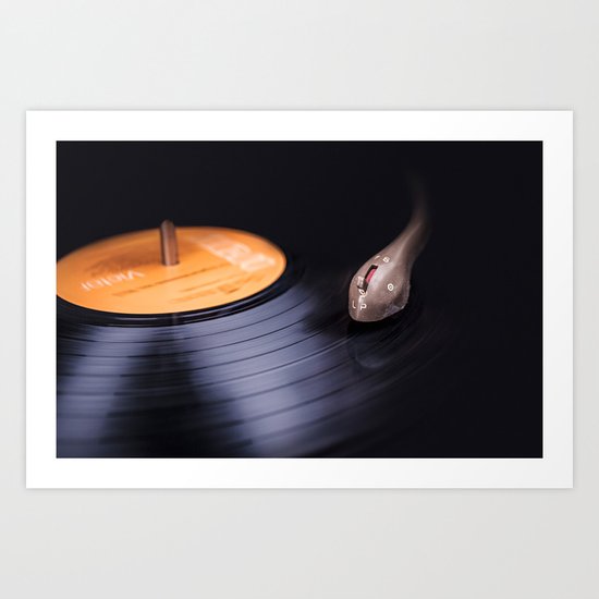 Vinyl Art Print