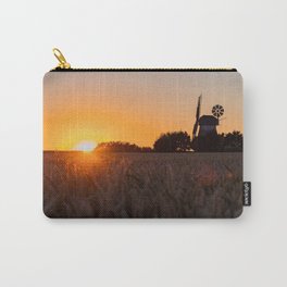 North German windmill from old time in the sunset Carry-All Pouch