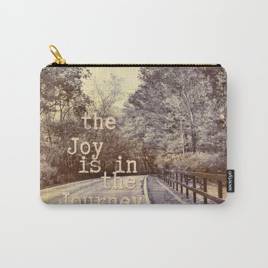 Road Trip - the joy is in the journey - Carry-All Pouch
