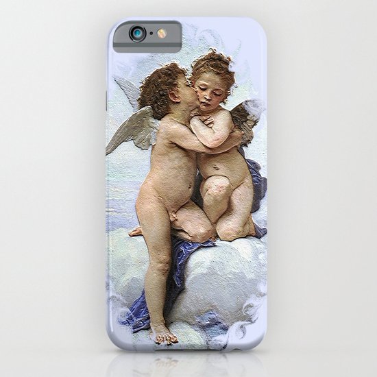 Bouguereau-First Kiss iPhone & iPod Case