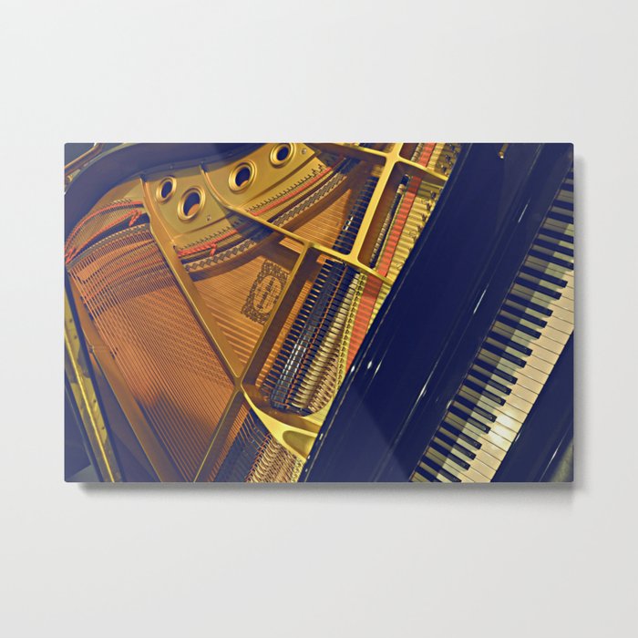 Grand Piano Metal Print