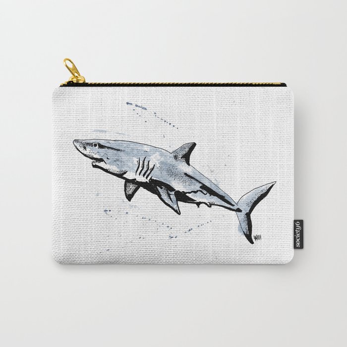 Great White Shark Carry-All Pouch