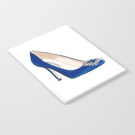 Blue Shoe Notebook