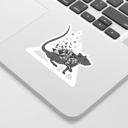 Poly Rat Sticker