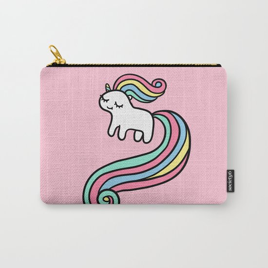 Cute Unicorn Carry-All Pouch