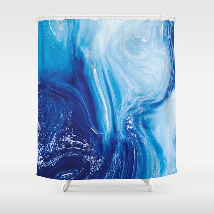 Osea Shower Curtain by Dorian Legret | Society6