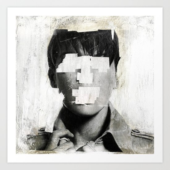 Faceless | number 02 Art Print