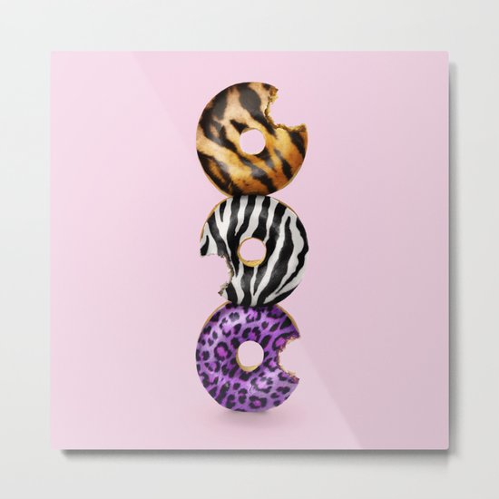 WILD DONUTS Metal Print