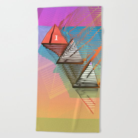 Photo Finish Beach Towel