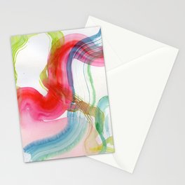 abstract candyclouds N.o 2 Stationery Card