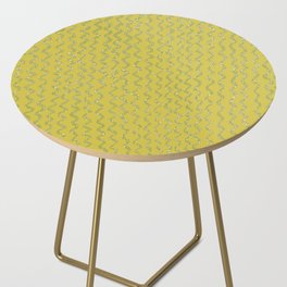 Squiggles In The Sun - Lime and Avocado Green Side Table