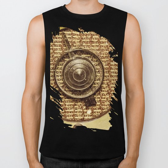 Don't touch that Dial - "ANALOG zine" Biker Tank