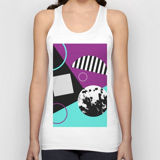 Bits And Bobs 2 - Abstract, geometric design Unisex Tank Top