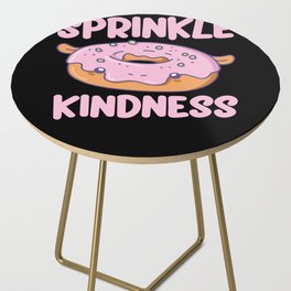 Funny Hippo Donut Fluffy Kawaii Aesthetic Side Table