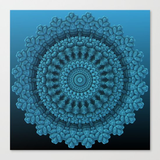 Mandala for the Masses Canvas Print